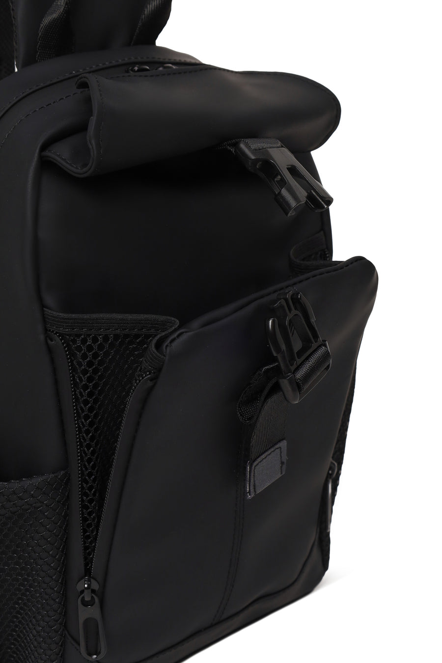 Male Black Fabric Crossbody Bag