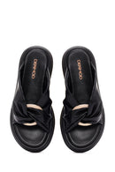 Women's Black Slippers | Derimod