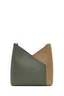 Women's Green Short and Long Strap Shoulder Bag | Derimod