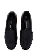 Women's Black Leather Comfort Shoes | Derimod