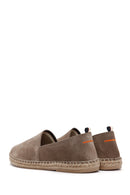 Men's Mink Suede Espadrilles | Derimod