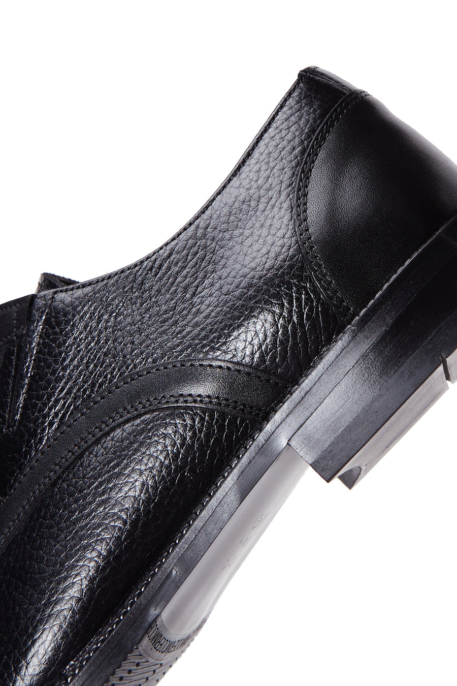 Men's Black Leather Classic Shoes