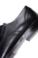 Men's Black Laced Leather Classic Shoes | Derimod