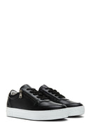 Women's Leather Zipper Sneaker | Derimod