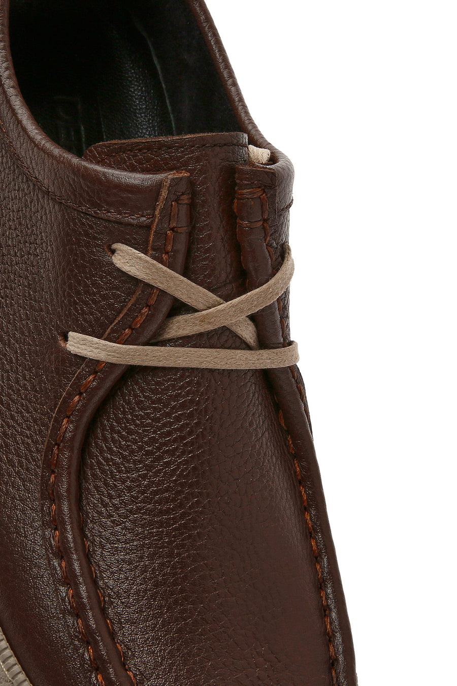Men's Brown Lace-up Leather Casual Shoes