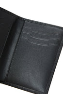 Men's Black Leather Wallet | Derimod