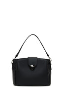 Women's Black Long Strap Crossbody Bag | Derimod
