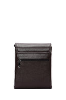 Men's Brown Leather Messenger Bag | Derimod