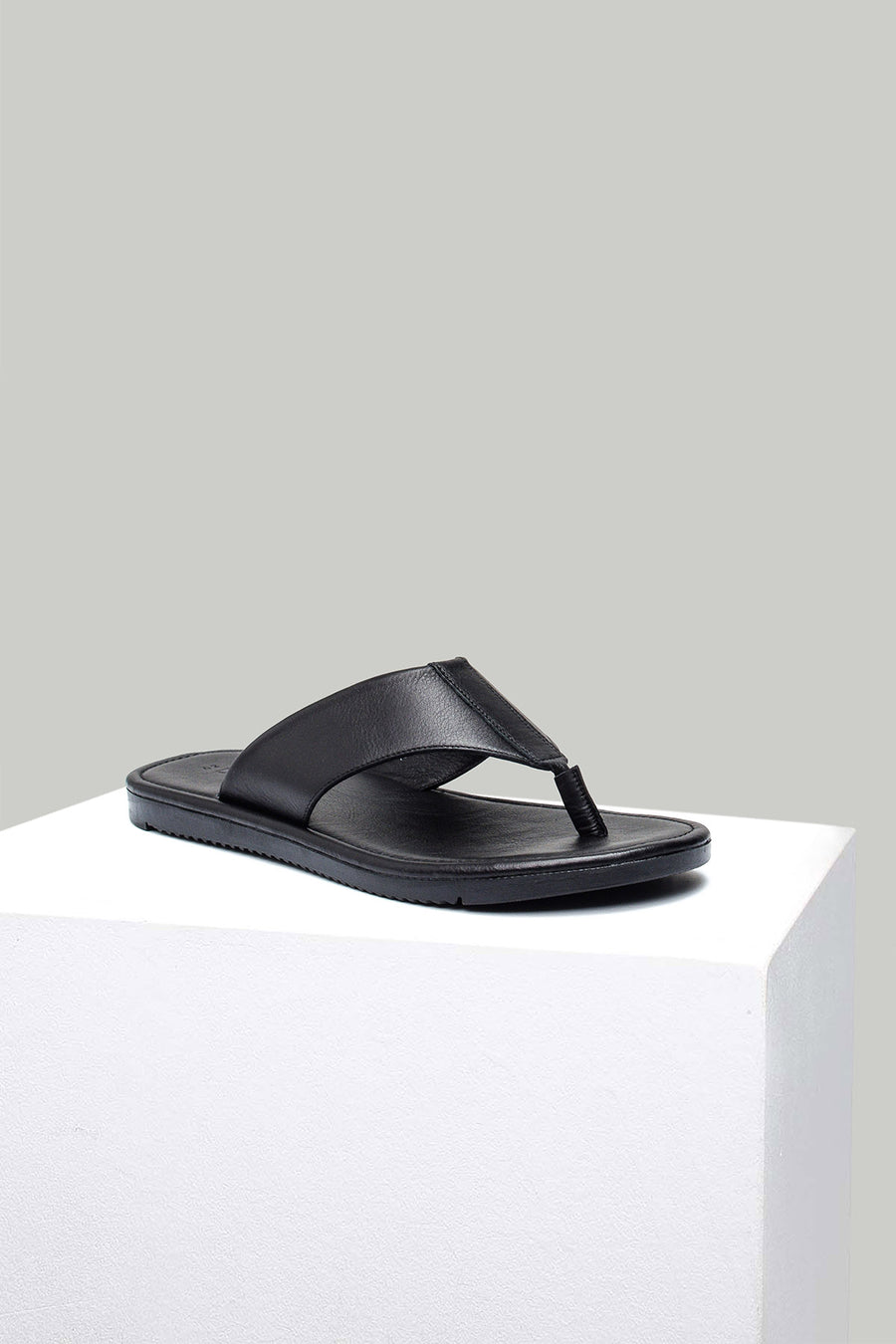 Men's Flip Flops Leather Slippers