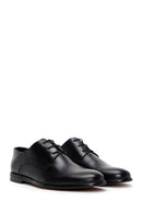 Men's Black Leather Classic Shoes | Derimod