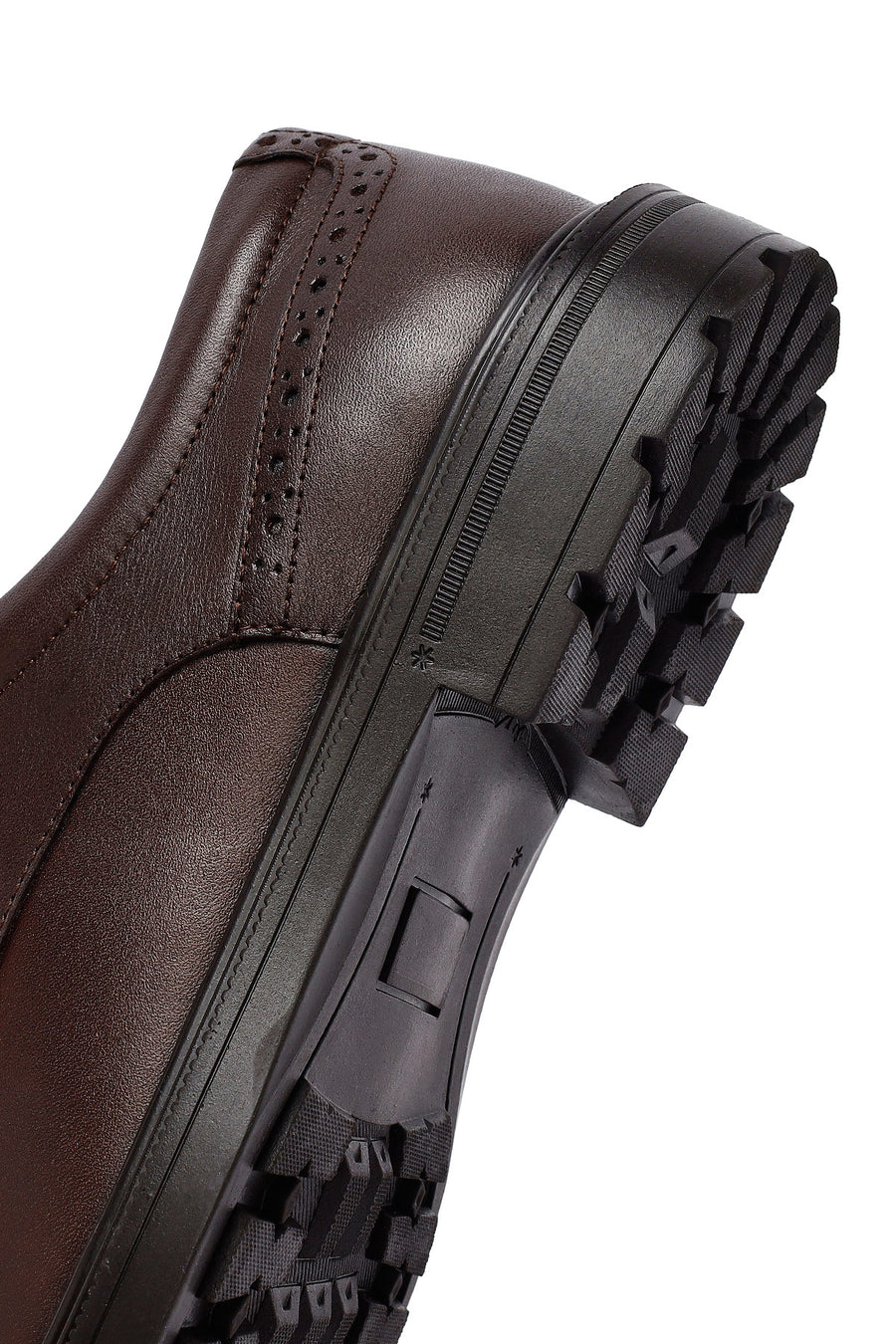 Men's Brown Lace Up Leather Casual Shoes