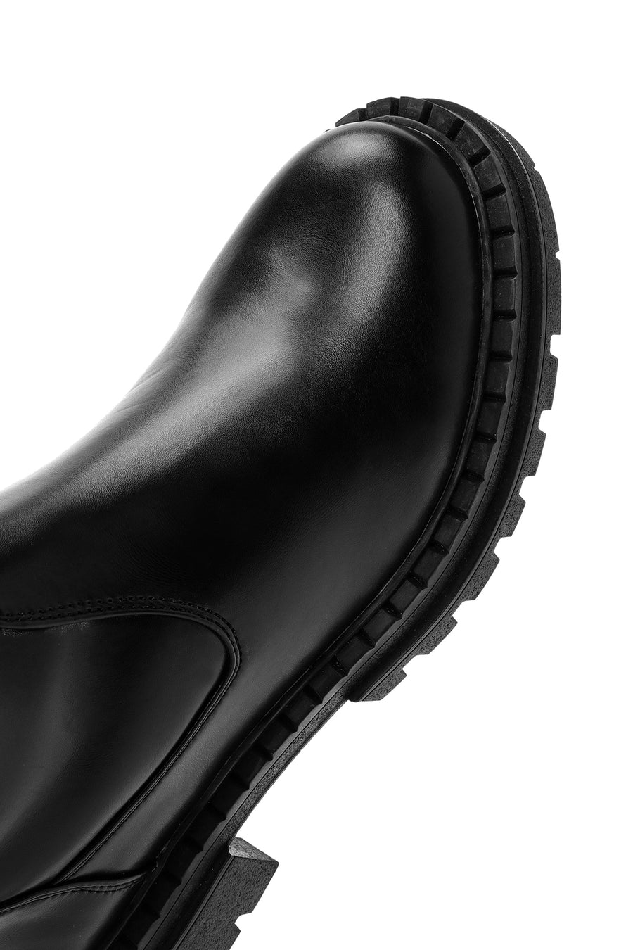 Women's Black Zippered Boots