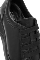 Women's Black Leather Comfort Shoes | Derimod