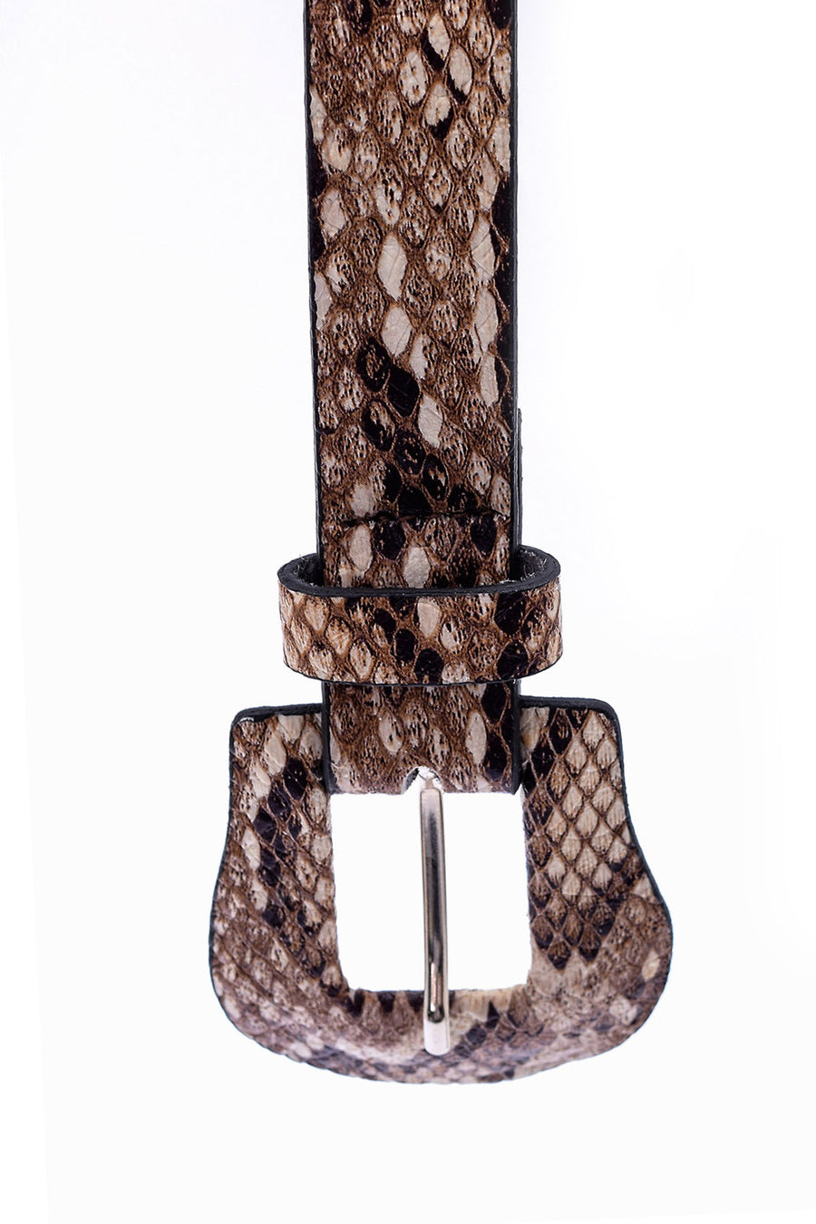 Women's Crocodile Patterned Belt