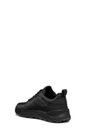 Geox Men's Black Spherica 4x4 Abx B Lace-Up Waterproof Leather Sneaker | Derimod