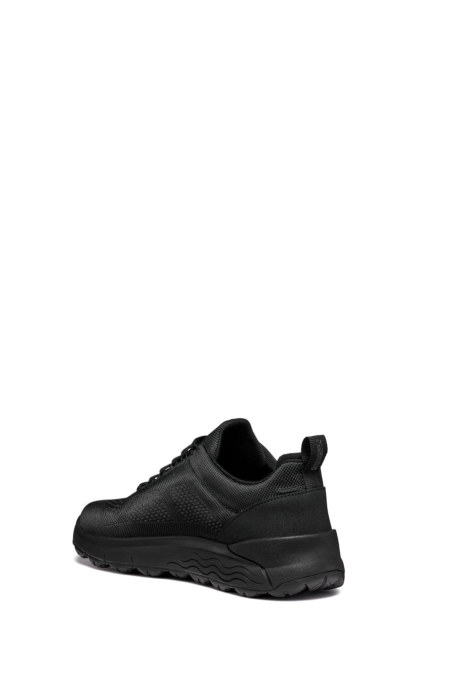 Geox Erkek Siyah Spherica 4x4 Abx B Bağcıklı Waterproof Deri Sneaker