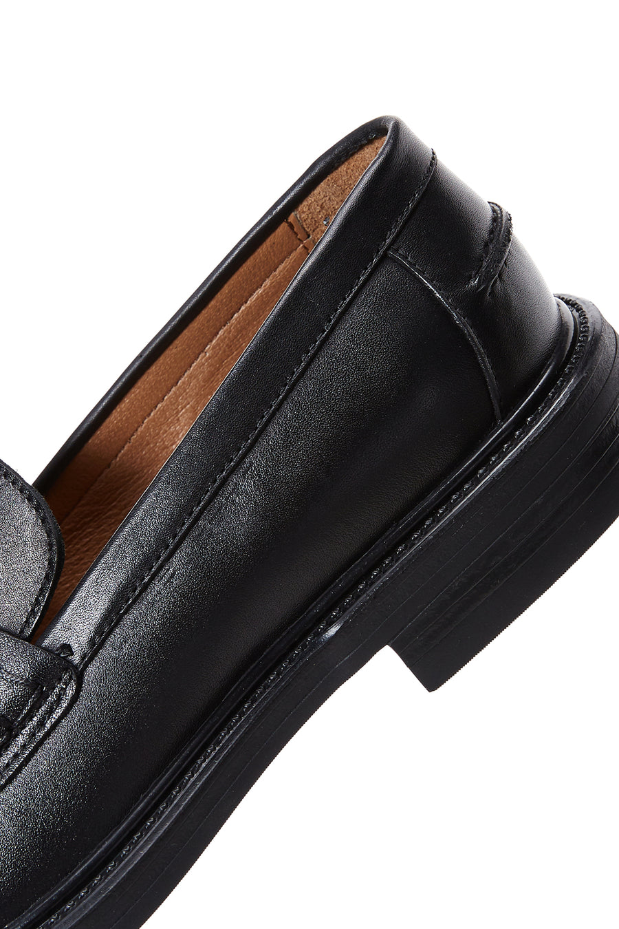 Erkek Siyah Deri Casual Loafer