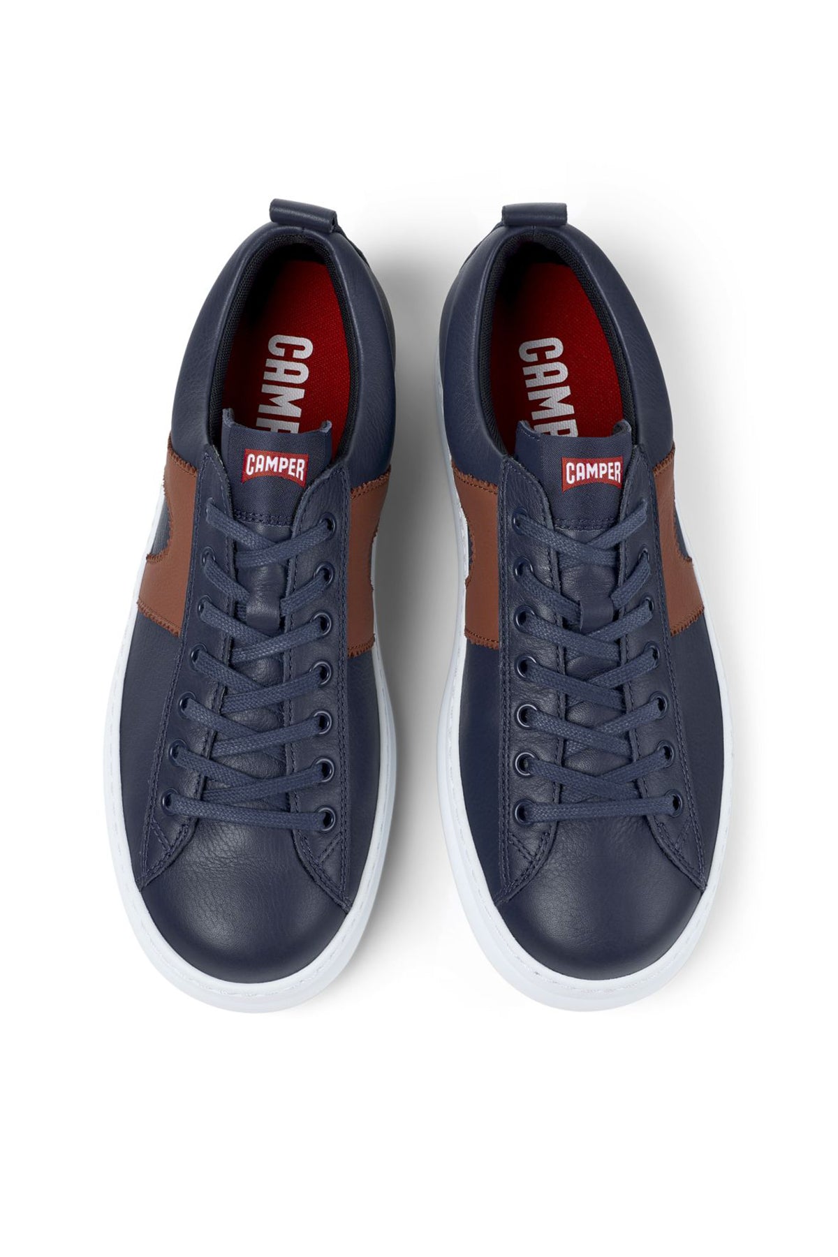 Camper Erkek Lacivert Deri Ayakkabı
