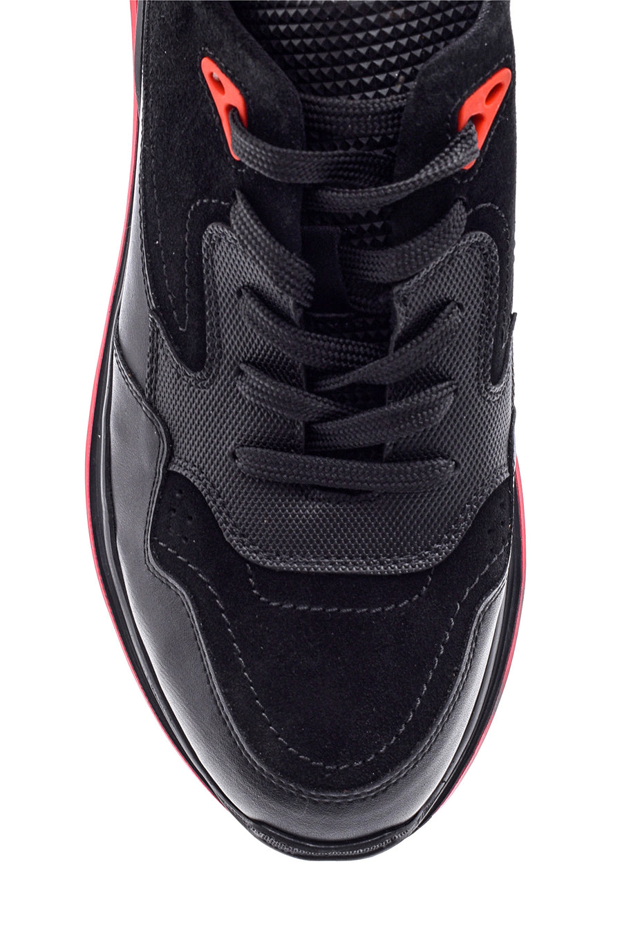 Men's Suede Detailed Leather Sneaker