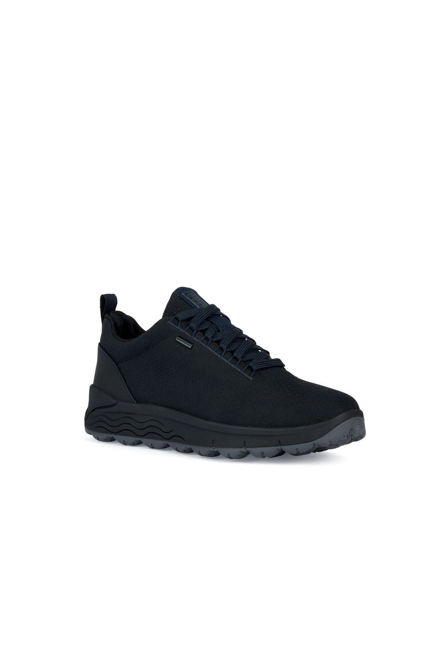 Geox Erkek Siyah Spherica Bağcıklı Kalın Tabanlı Sneaker