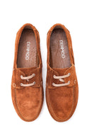Kadın Deri Süet Loafer | Derimod
