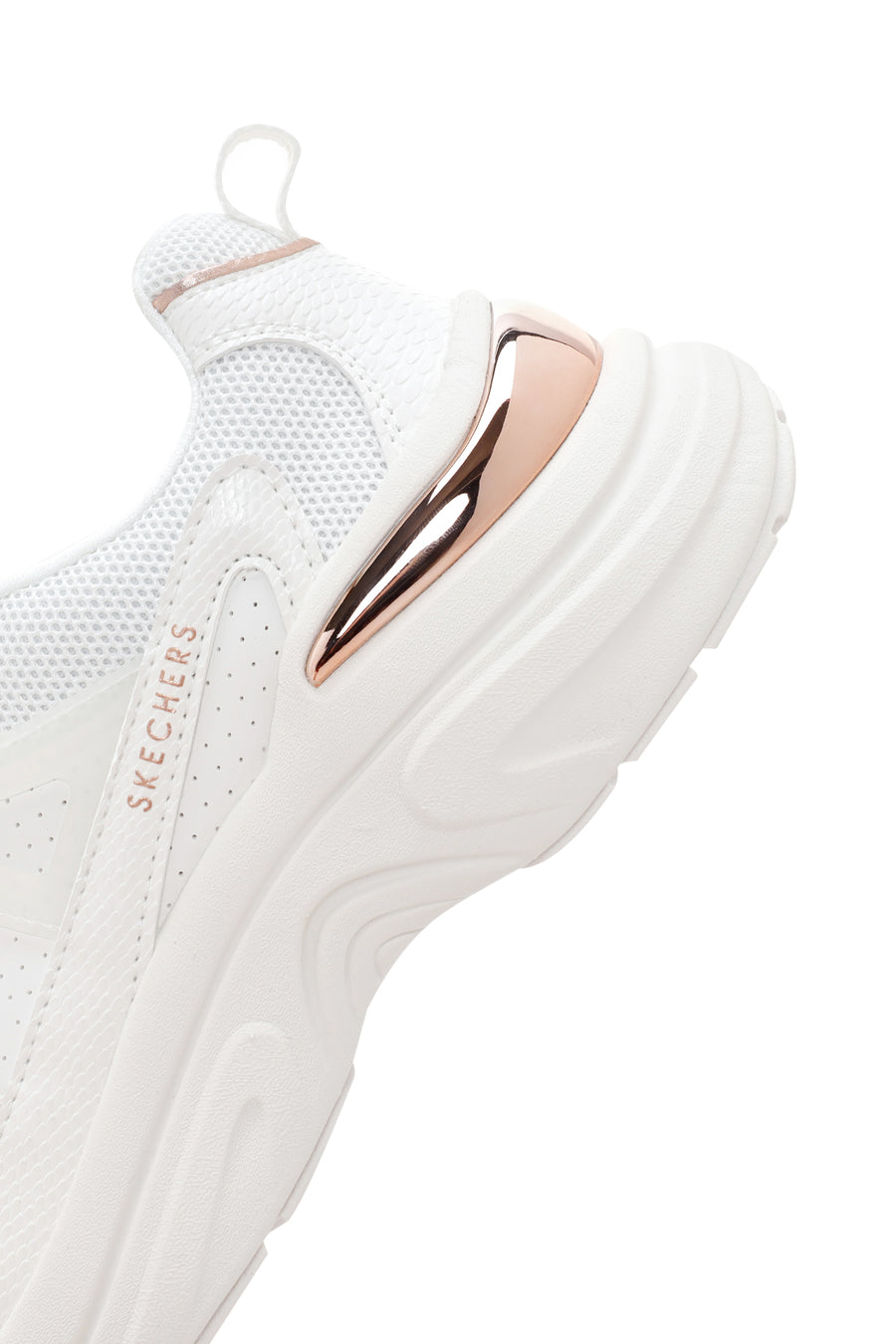 Skechers Kadın Beyaz Hazel - Faye Kalın Tabanlı Sneaker