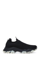 Women's Black Fabric Sneaker | Derimod