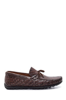 Erkek Deri Kroko Loafer | Derimod