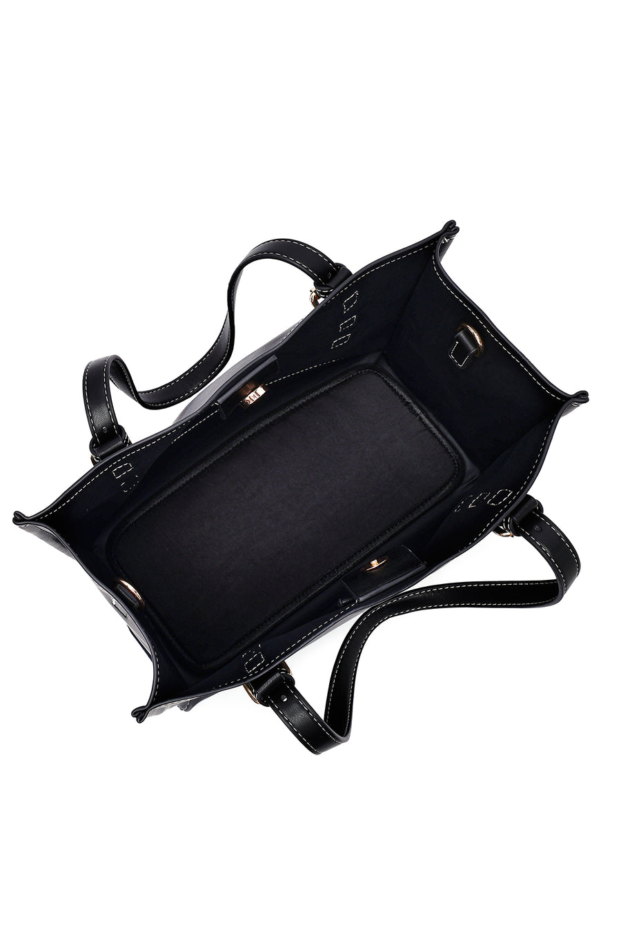 Woman Black Long Strap Shoulder Bag