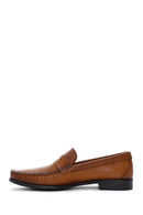 Men's Tan Leather Casual Loafer | Derimod