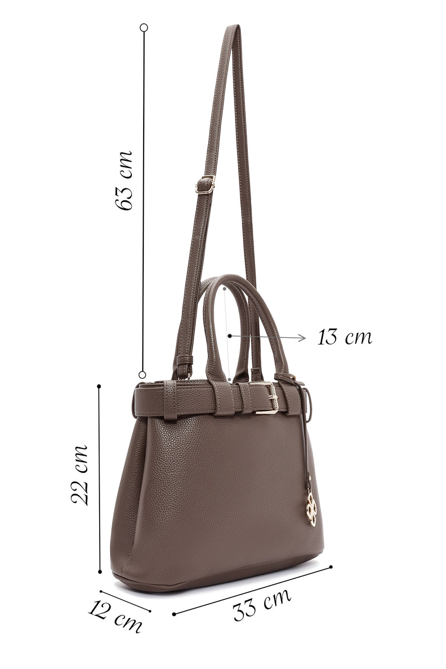 Women's Mink Long Strap Shoulder Bag