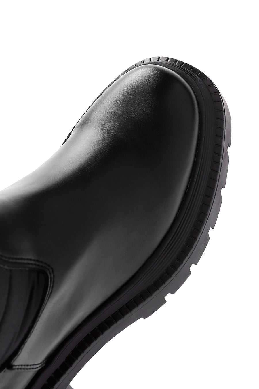 Women's Black Thick Soled Casual Boots