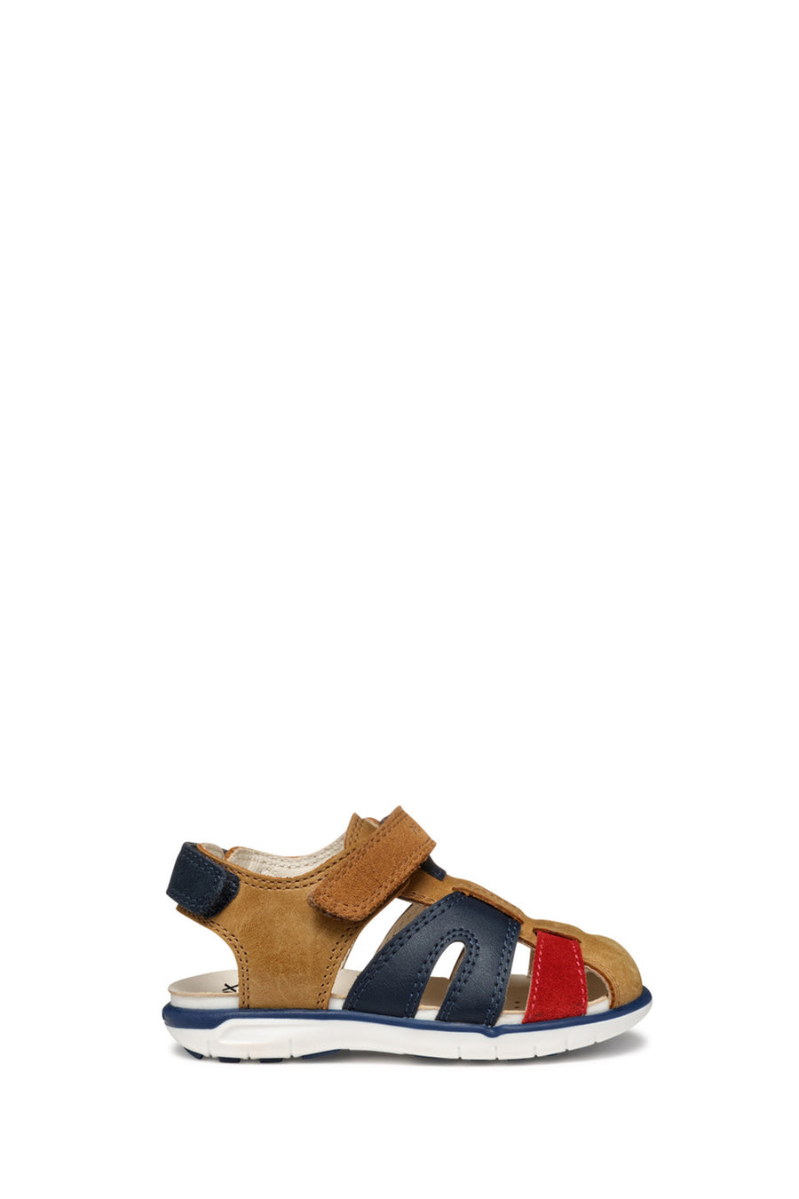 Geox Erkek Bebek Taba B S.Delhi B. A - Wax. Lea + Suede Bantlı Sandalet B354LA0CL22C6146 | Derimod