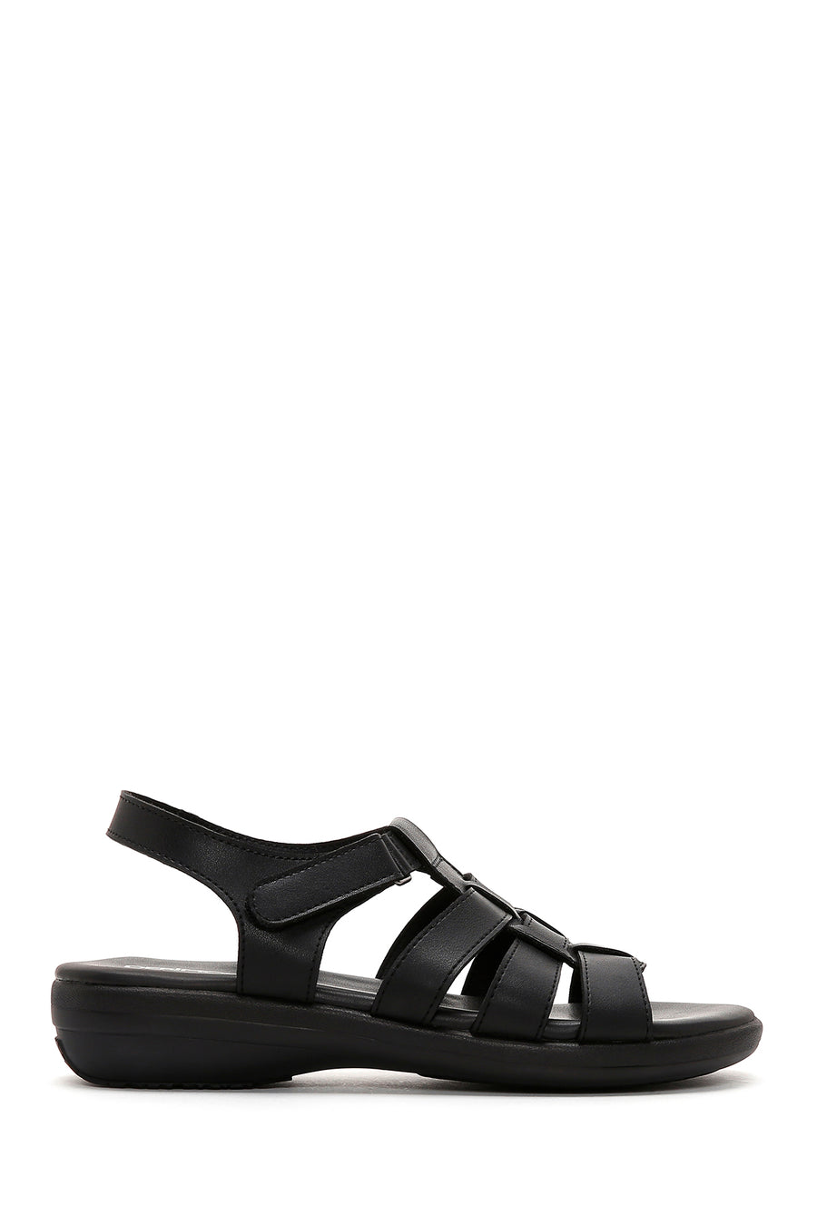 Kadın Siyah Comfort Sandalet 23SFE235618 | Derimod
