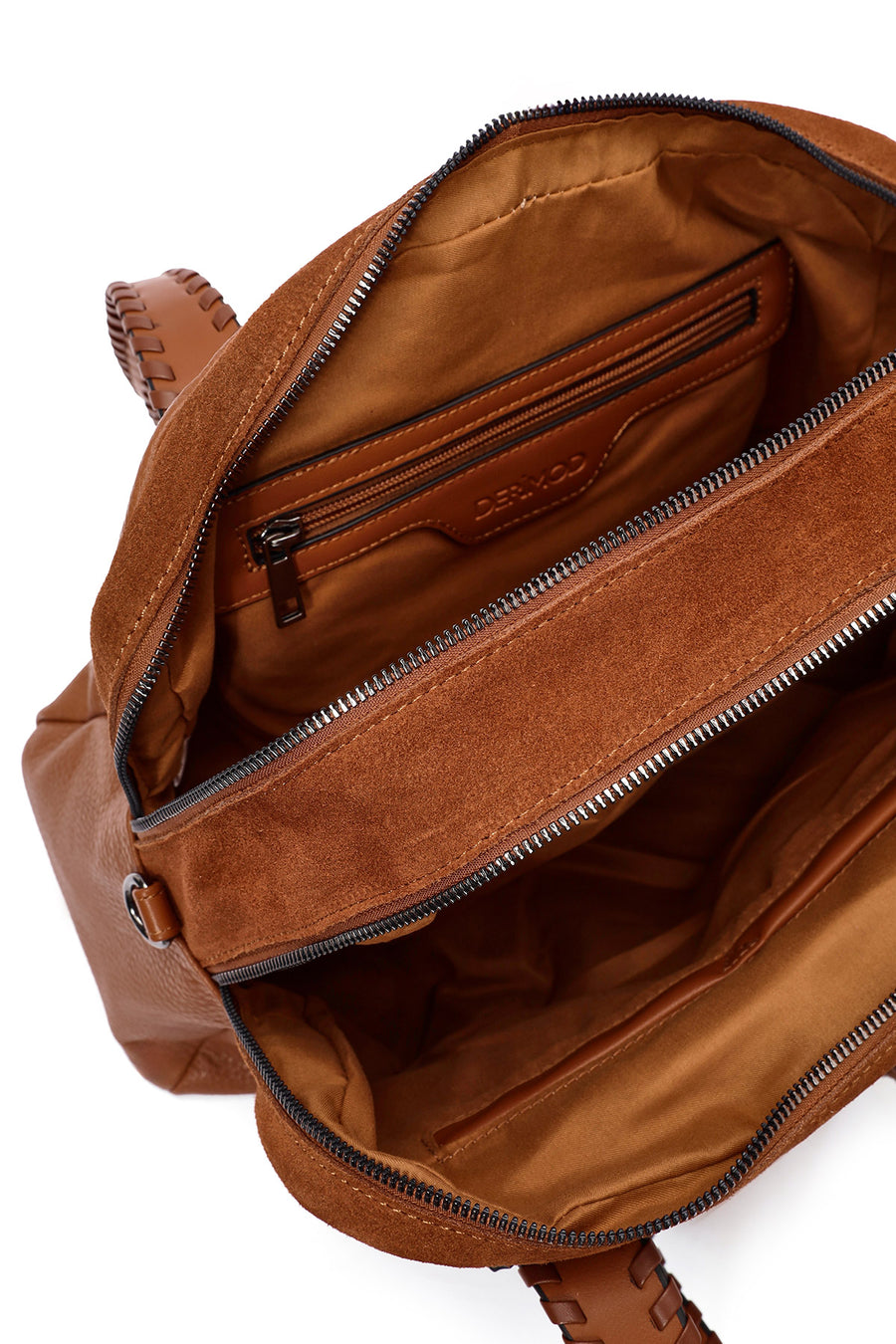 Women's Tan Long Strap Shoulder Bag