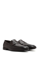 Men's Brown Leather Casual Loafer | Derimod