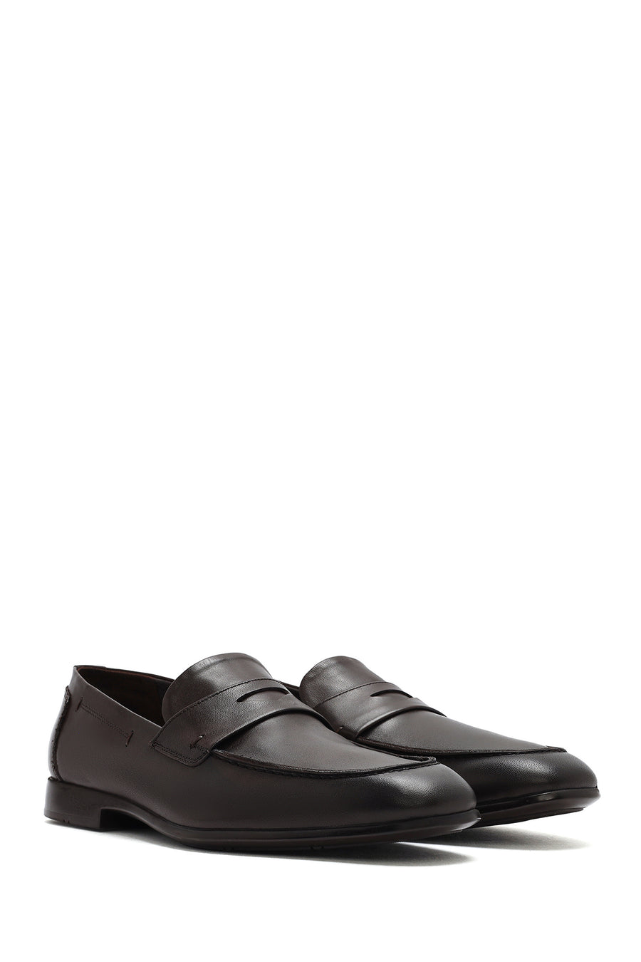 Men's Brown Leather Casual Loafer