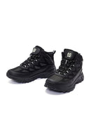 Derimod Dry Men's Black Thick Soled Laced Waterproof Outdoor Boots | Derimod