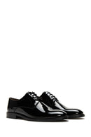 Men's Leather Patent Leather Classic Shoes | Derimod