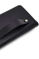 Men's Black Leather Mini Handbag | Derimod