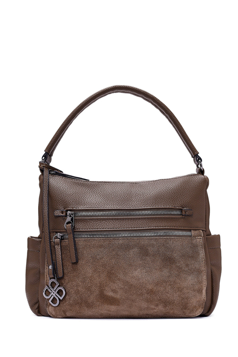 Women's Tan Long Strap Shoulder Bag