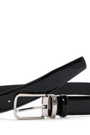 Men's Black Leather Belt | Derimod