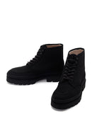 Men's Black Nubuck Leather Casual Boots | Derimod