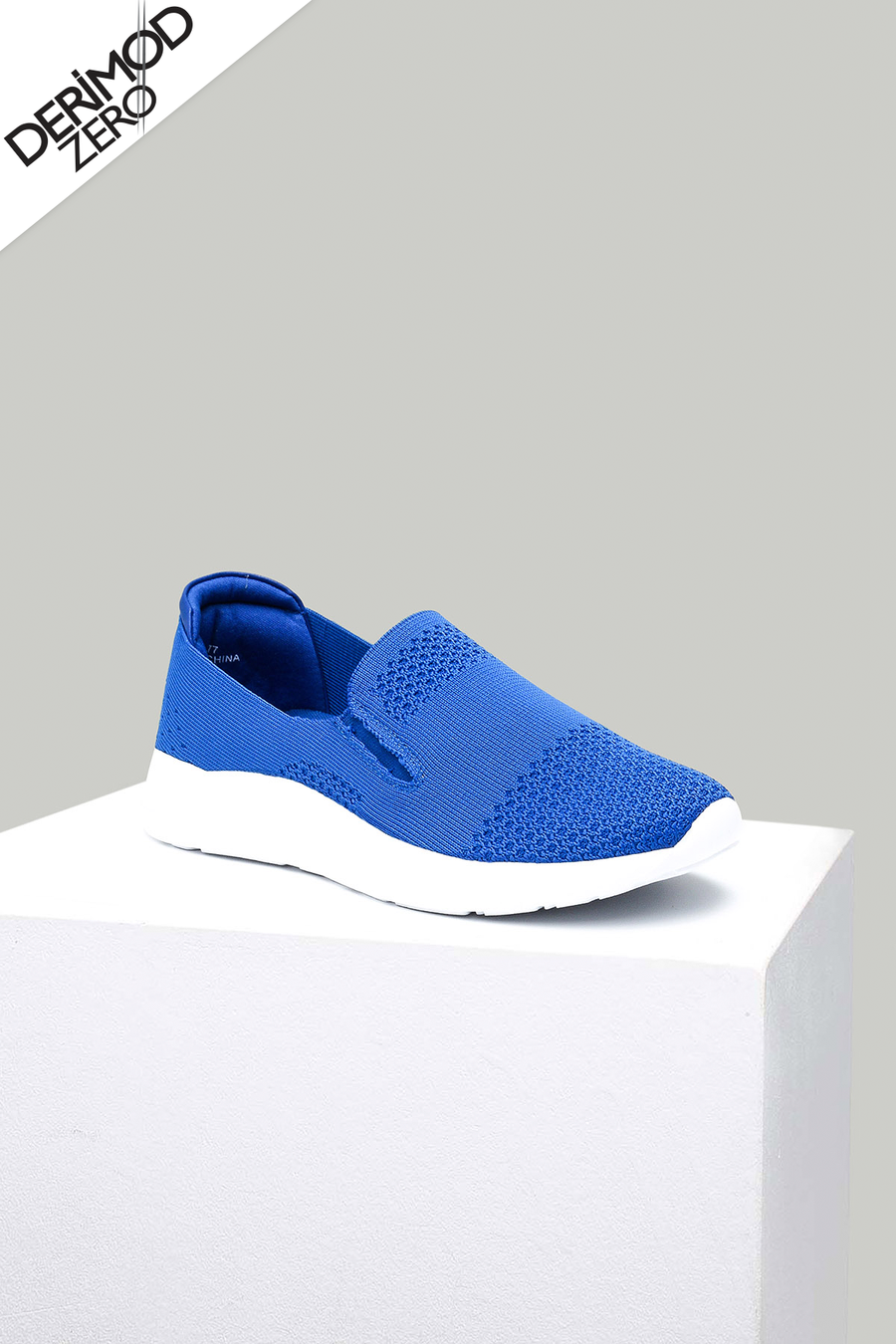 Saks Mavisi Kumaş Kadın Sneaker