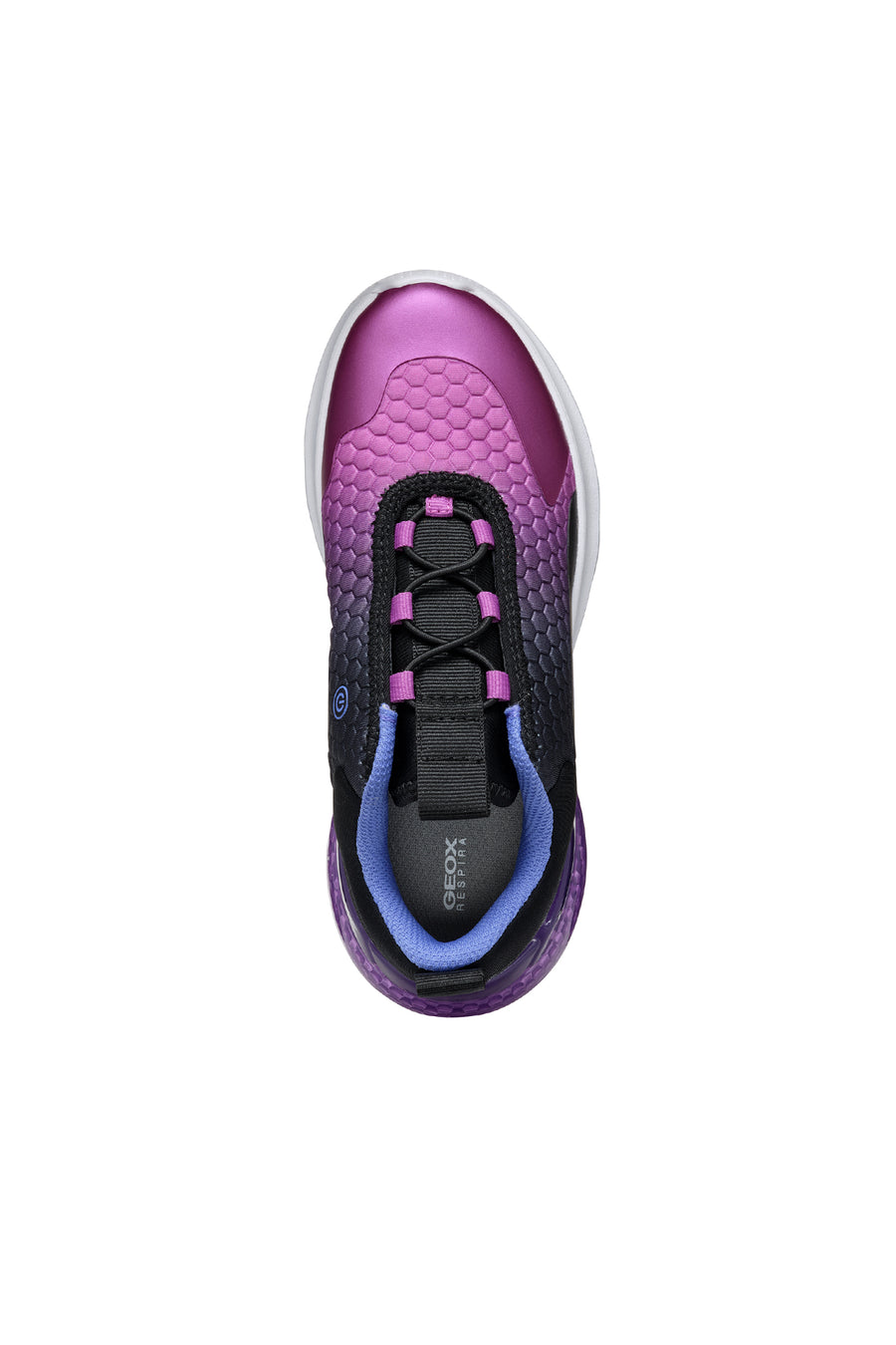 Geox Kız Çocuk Pembe Activart İlluminus Işıklı Bağcıklı Sneaker