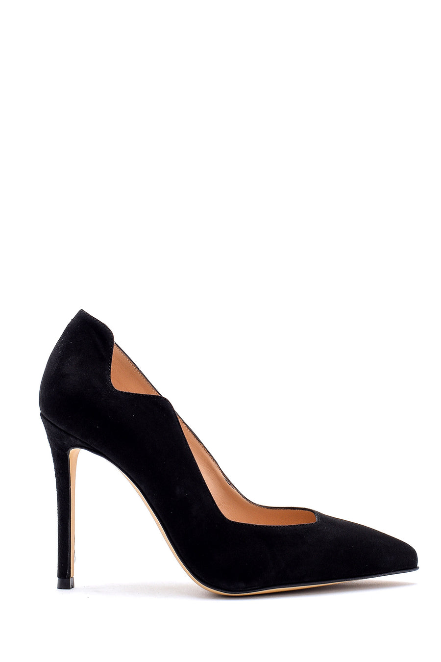 Kadın Süet Deri Stiletto 20SFD161610 | Derimod