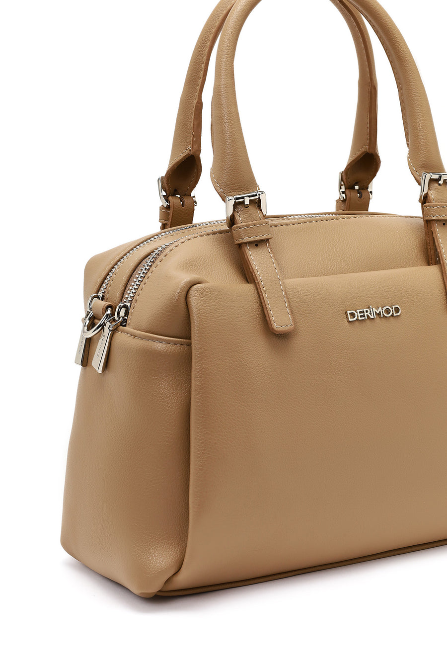 Women's Beige Long Strap Shoulder Bag