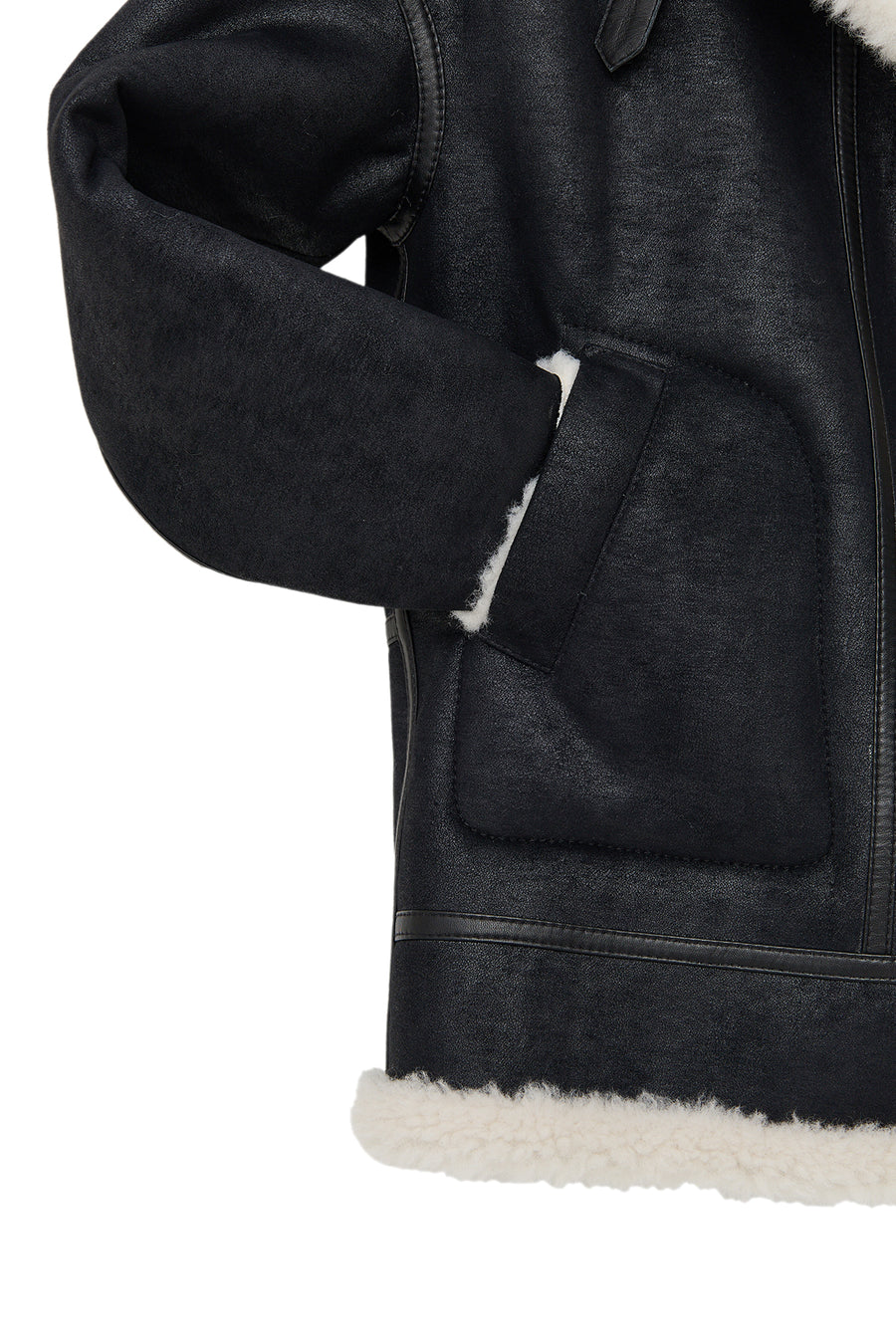 Oslo Women's Beige Reversible Teddy Coat