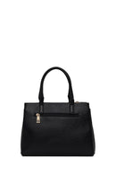 Woman Black Classic Shoulder Bag with Long Strap | Derimod
