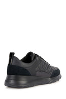 Geox Women's Black Alleniee Lace-Up Thick Soled Sports Sneaker | Derimod